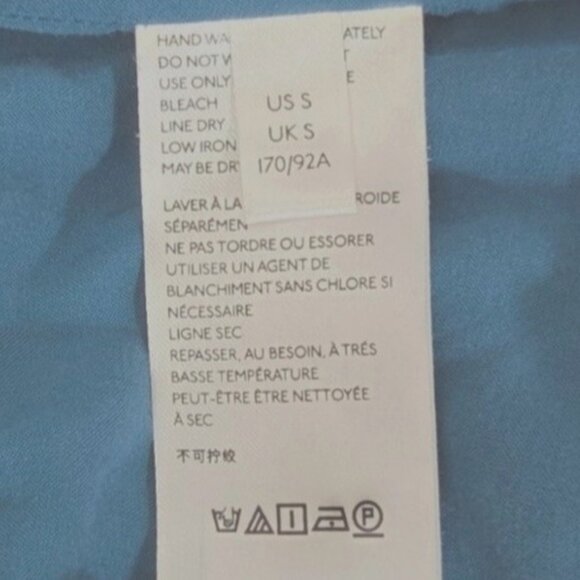 Free People Boho Blue & Brown Floral Print Tie-Waist Romper Size S - Picture 3 of 9